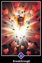 Osho Zen Tarot - 11_ Arcano Maior ― Ruptura